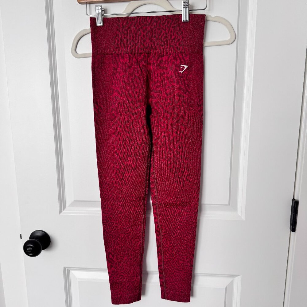 Gymshark Animal Print Seamless Leggings - EUC